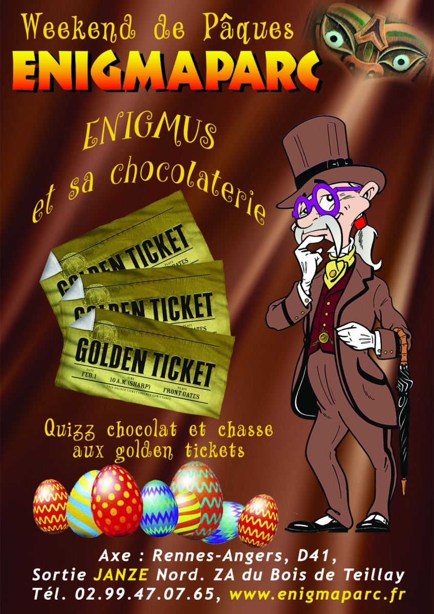 Enigmes à Pâques à ENIGMAPARC