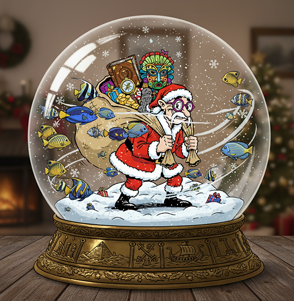 Jeu des boules à neige à Enigmaparc