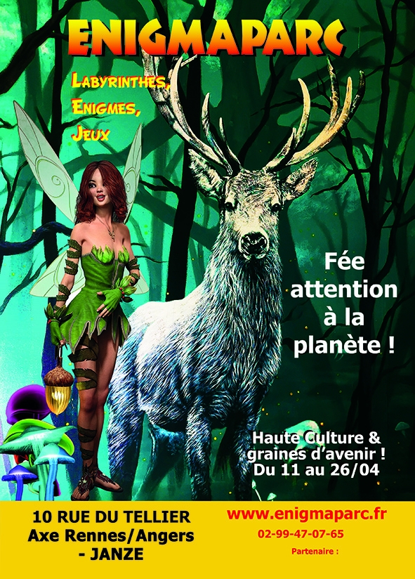 evènement ENIGMAPARC pour la planète vacances de printemps 2026